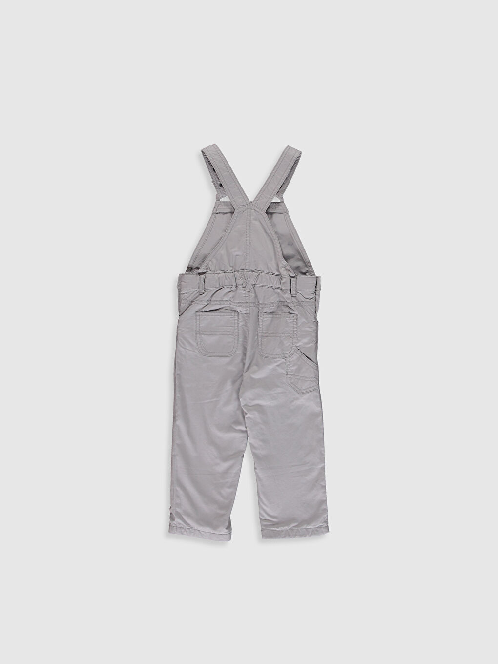 Baby Boy GREY Dungarees-1