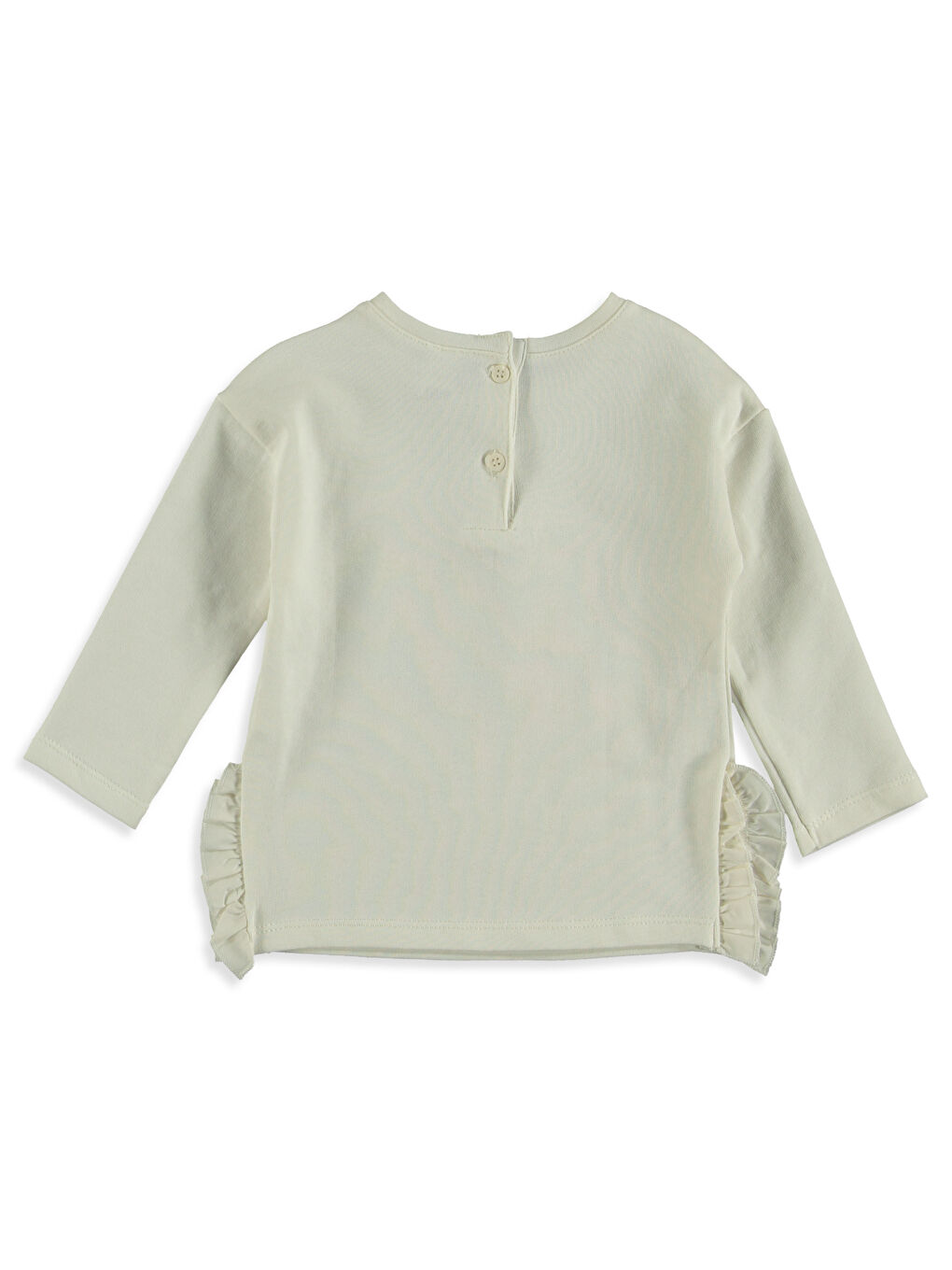 Baby Girl ECRU Sweatshirt-1