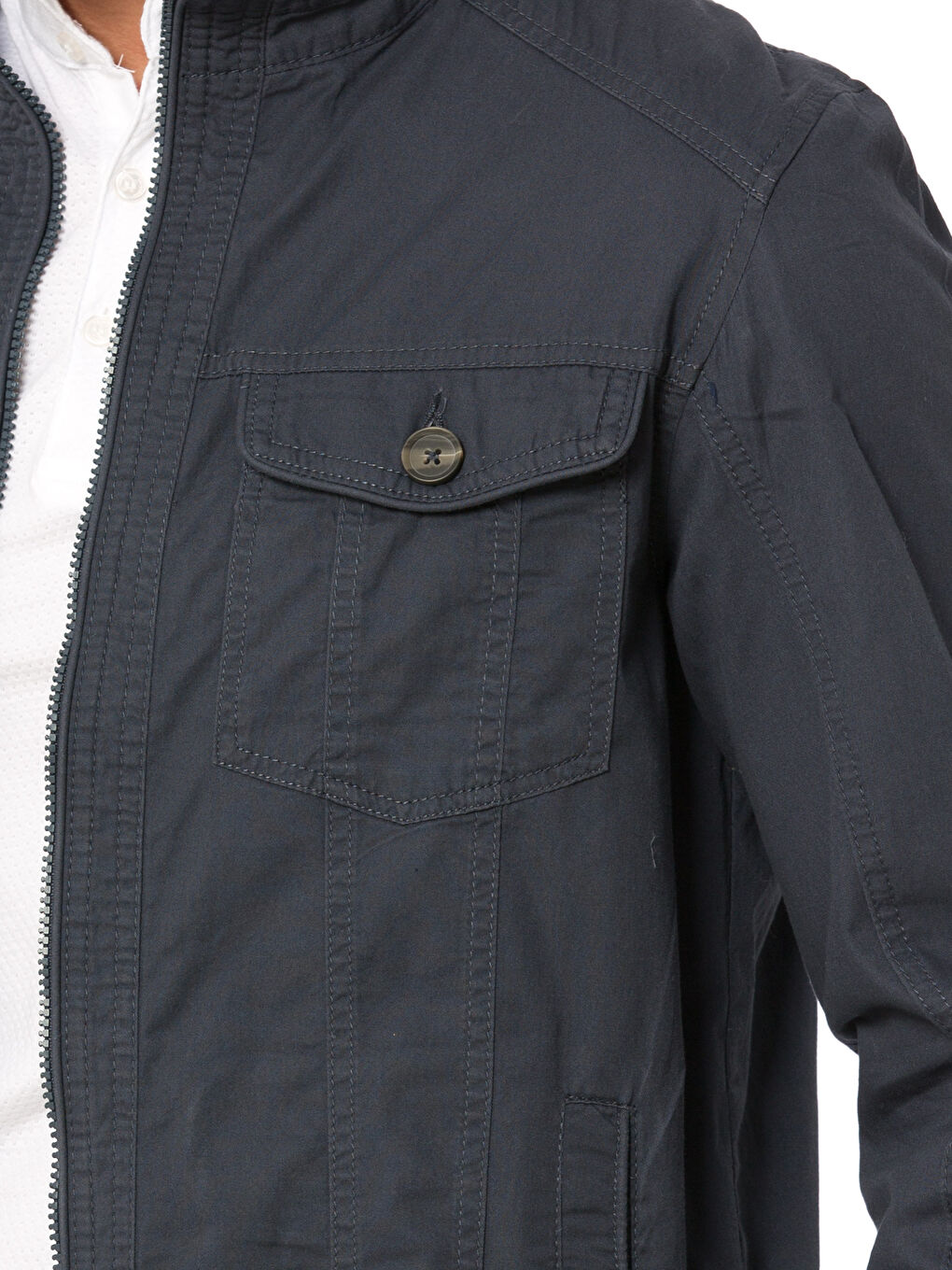 LCWAIKIKI Classic Lightweight Short Coat -8S0003Z8-K0N