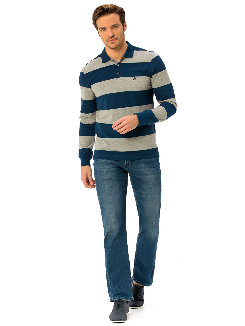 Siyah-Turkuaz Tişört-2