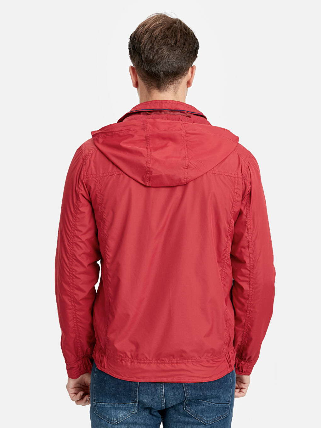 معطف أحمر رجال-3