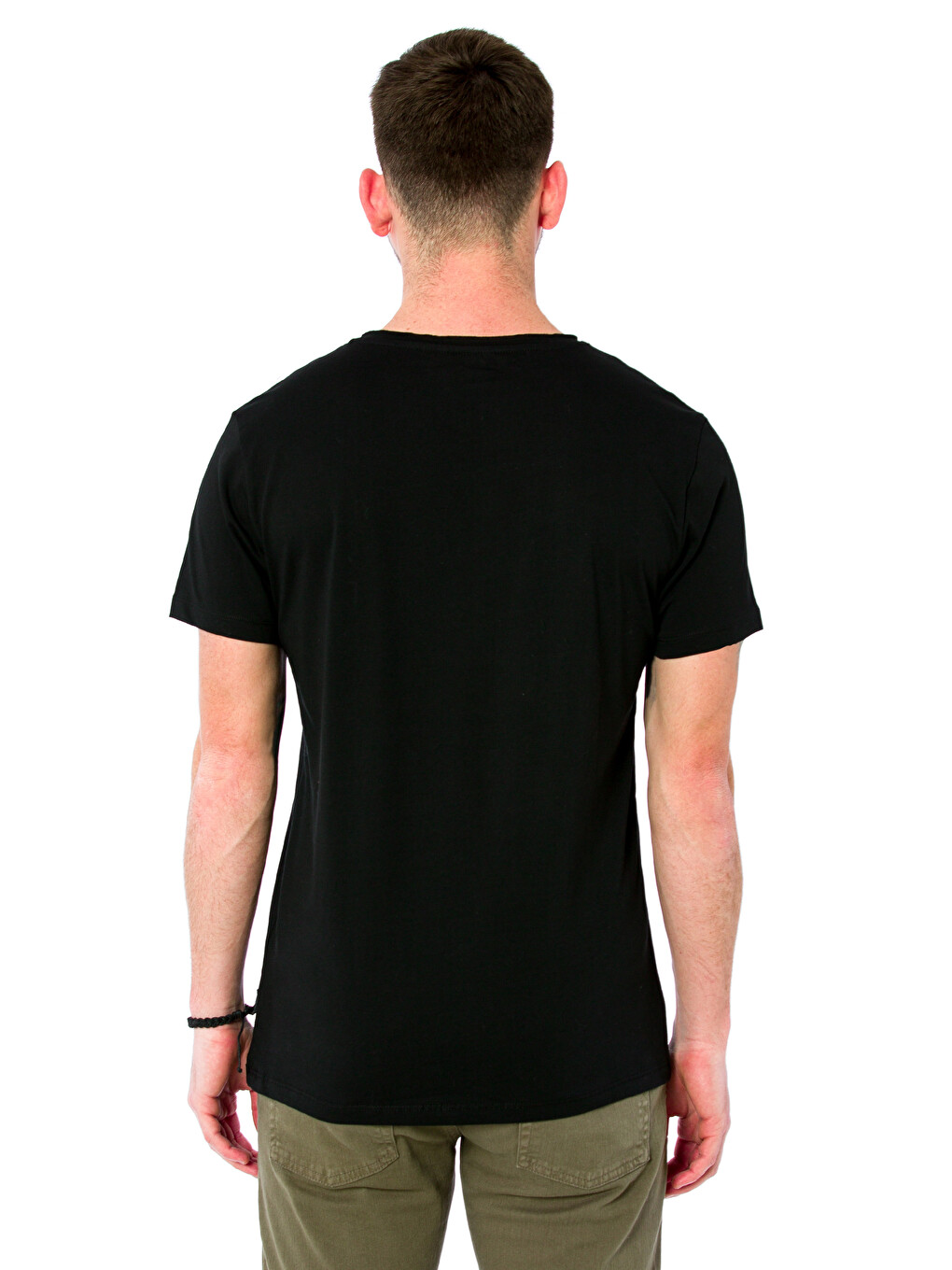 Man Black T-shirt-1