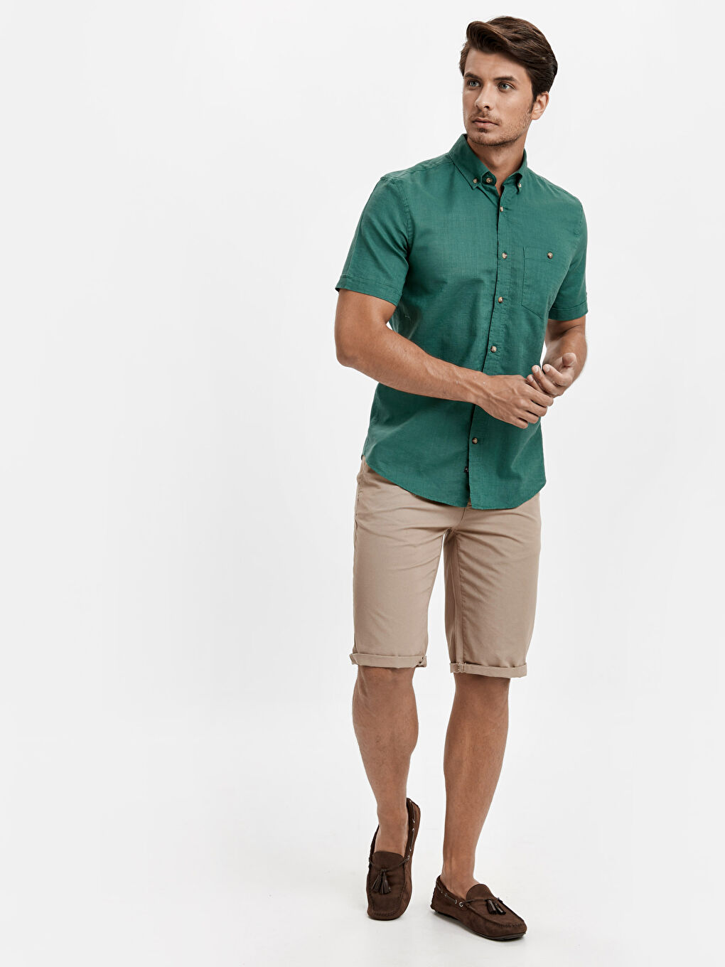 Man GREEN Shirt-2