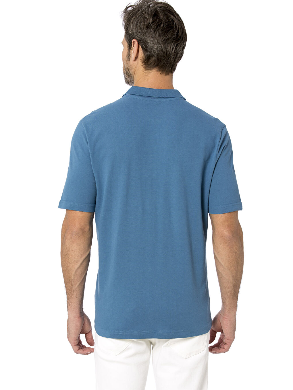 LCWAIKIKI Basic Man BLUE T-Shirt -8S0908Z8-KBY