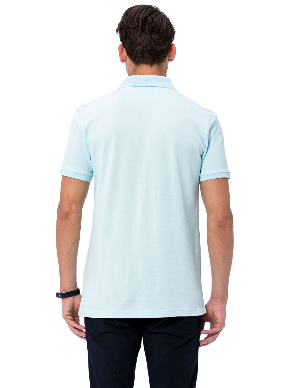 T-shirt BLEU Homme-1