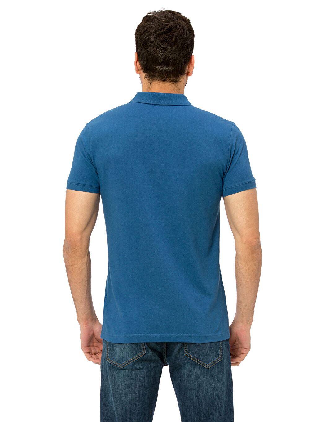 Orta Mavi Tişört-1