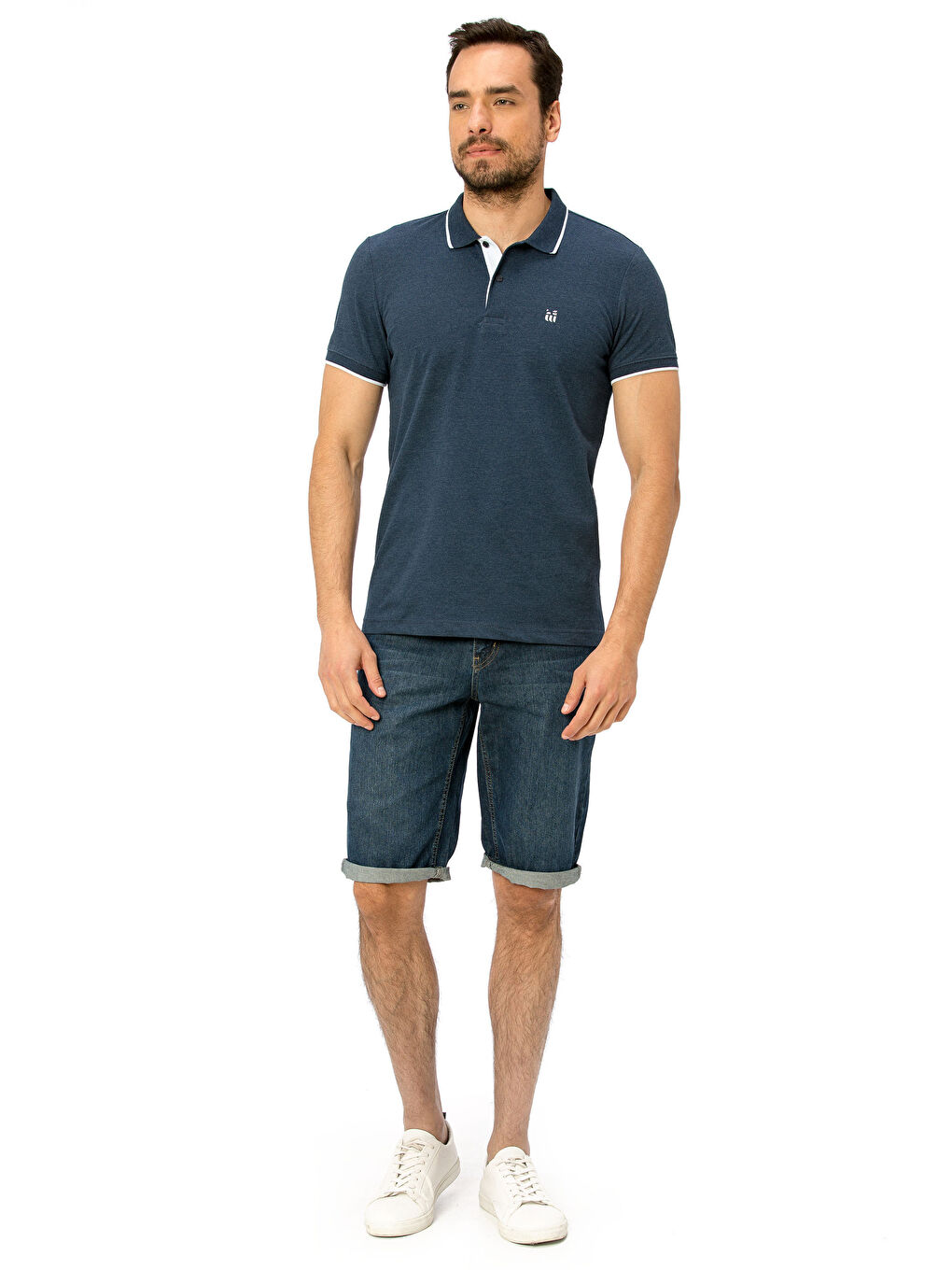 Koyu Lacivert Mlj Tişört-2