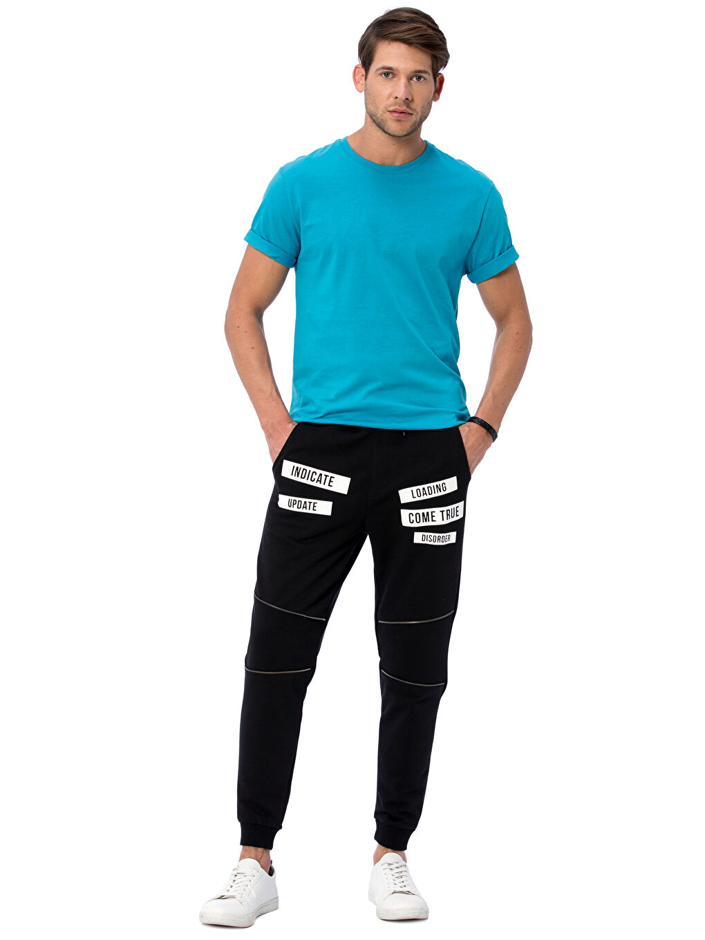 მამაკაცები ლურჯი მაისურები და ზედები-2