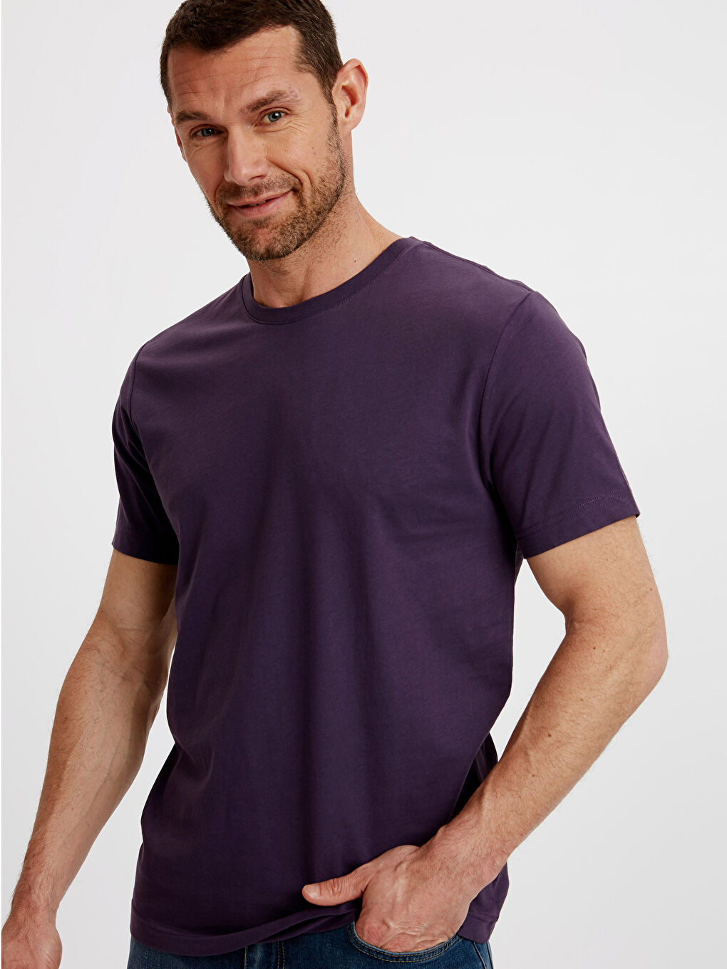 T-shirt VIOLET Homme