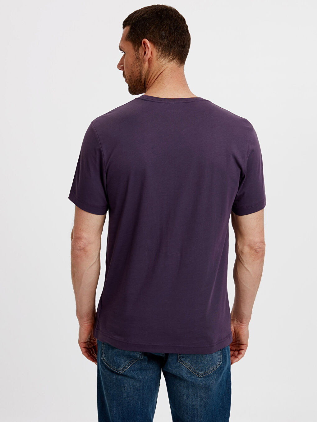 T-shirt VIOLET Homme-1