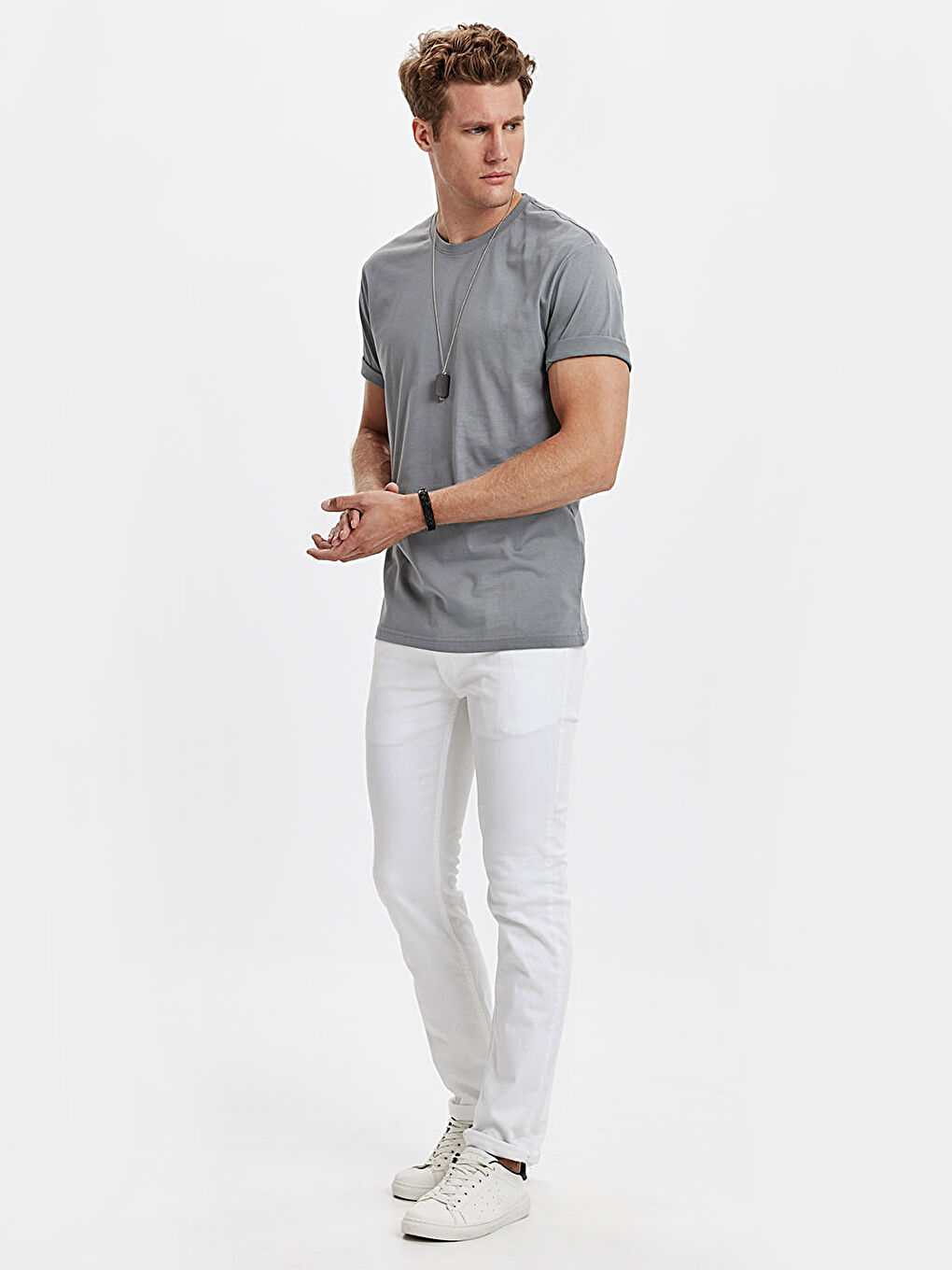 Man GREY T-Shirt-2