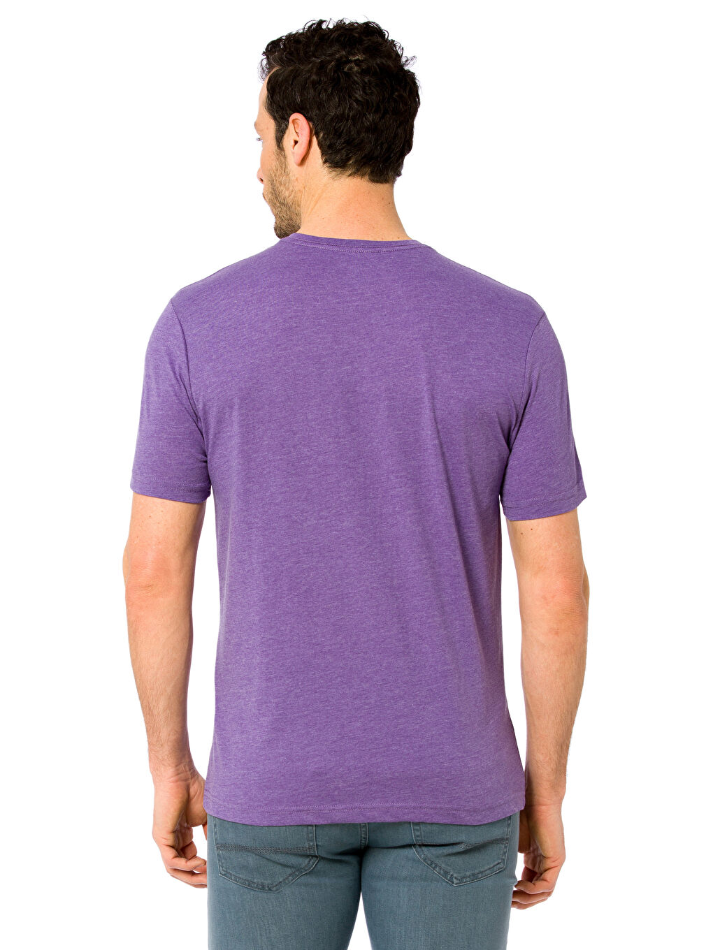 T-shirt VIOLET Homme-1