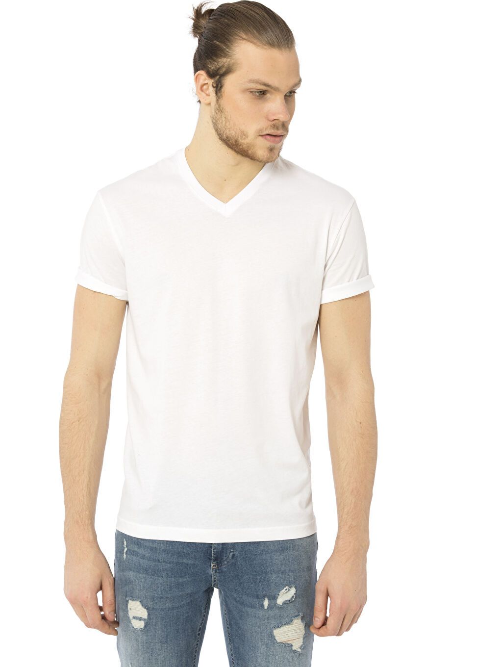 Canlı Beyaz Tişört