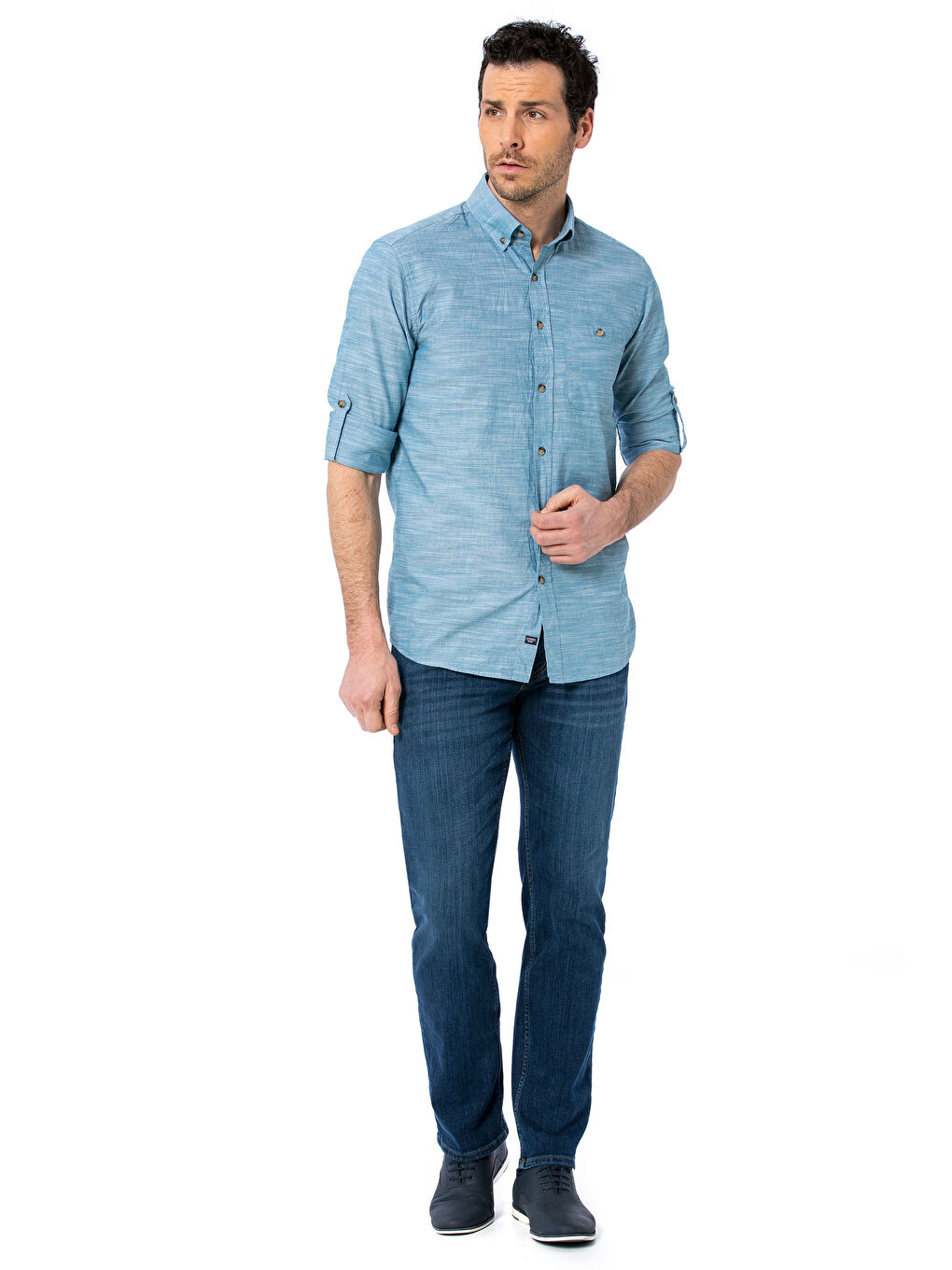 قميص بترولي رجال-2