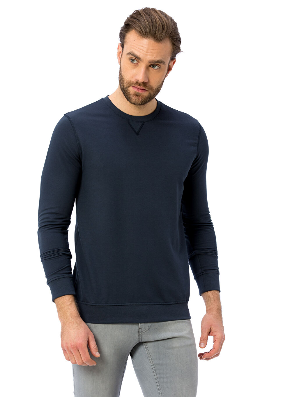 LCWAIKIKI Basic Sweatshirt -8S0987Z8-HG0