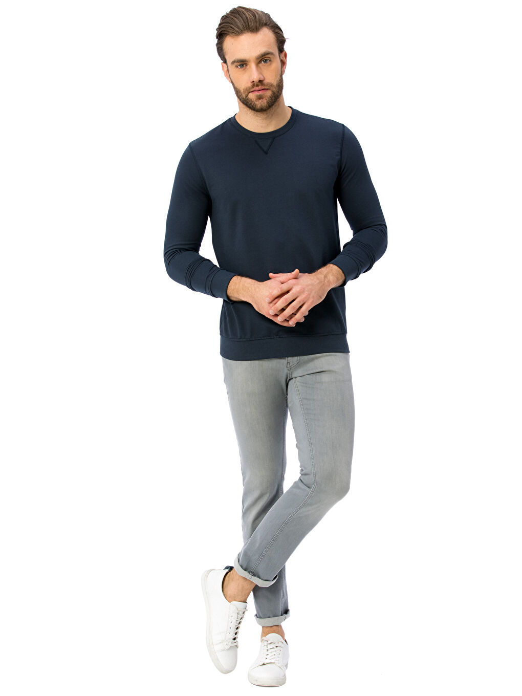 LCWAIKIKI Basic Sweatshirt -8S0987Z8-HG0