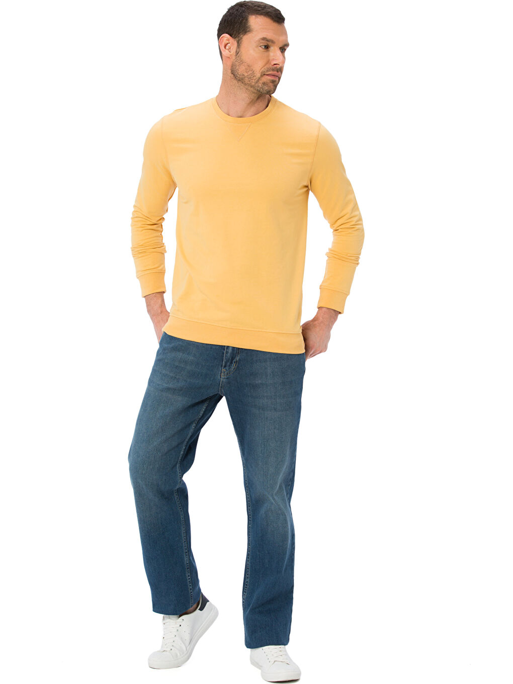 Hanorac GALBEN Bărbat-2