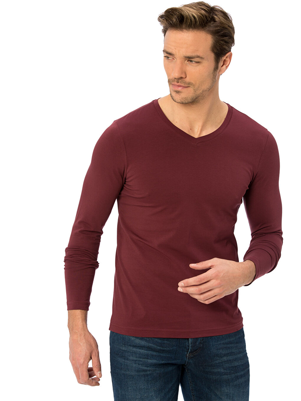 Man BORDEAUX Sweatshirt