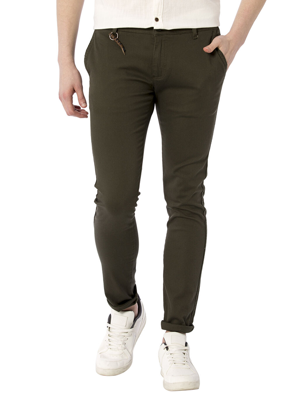 Man KHAKI Trousers-2