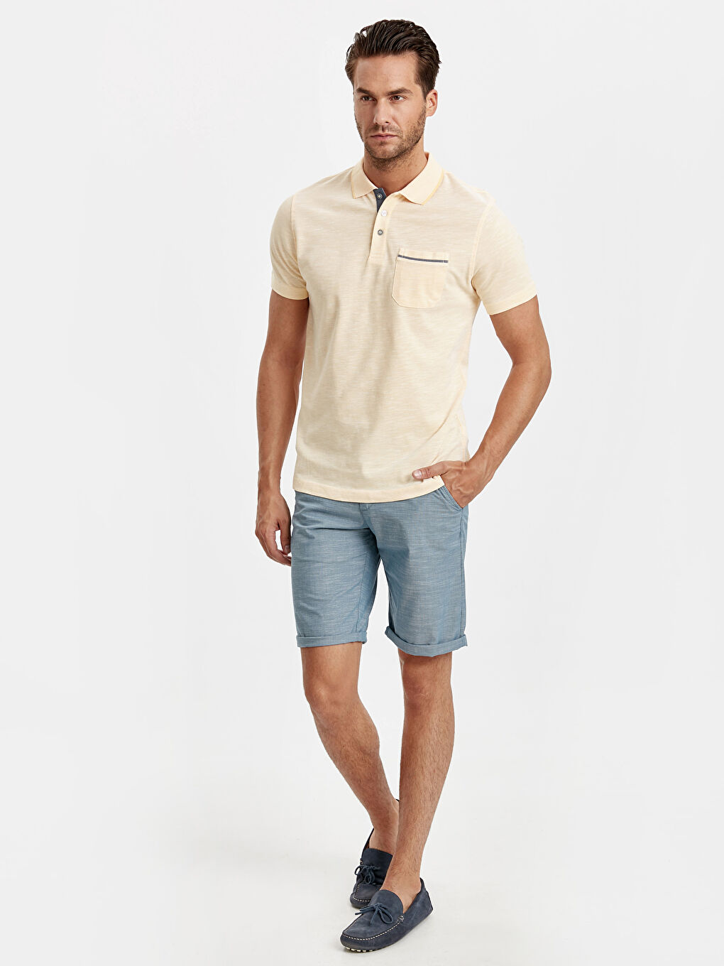 T-shirt JAUNE Homme-2