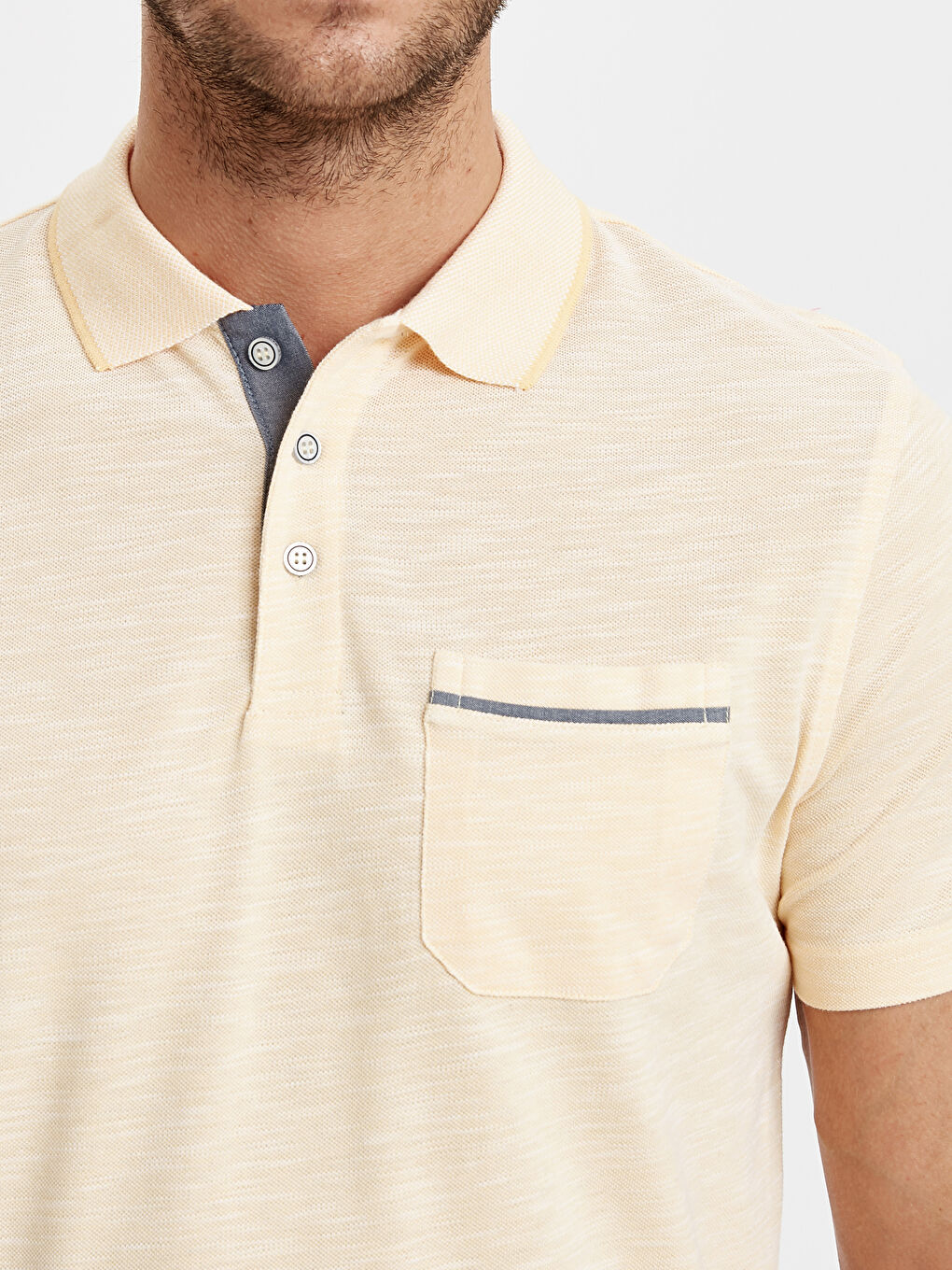 T-shirt JAUNE Homme-3