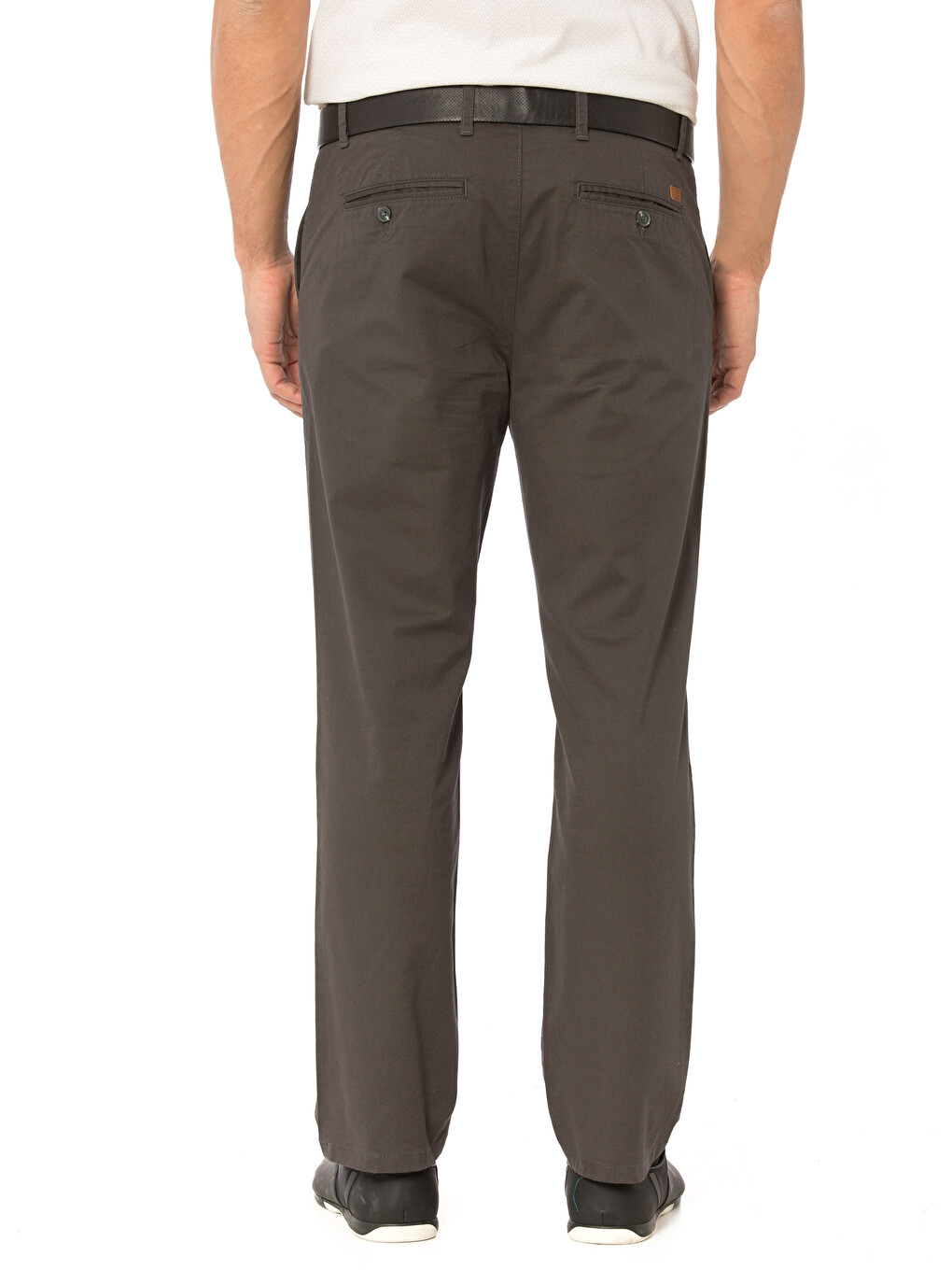 Man Anthracite Chino Trousers-1