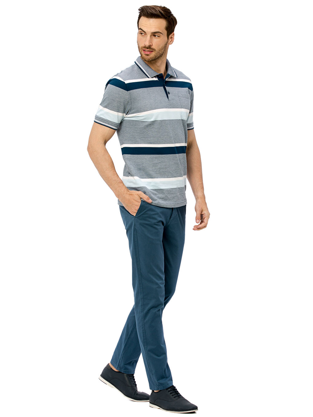 Pantalon Chino Droit pour Hommes