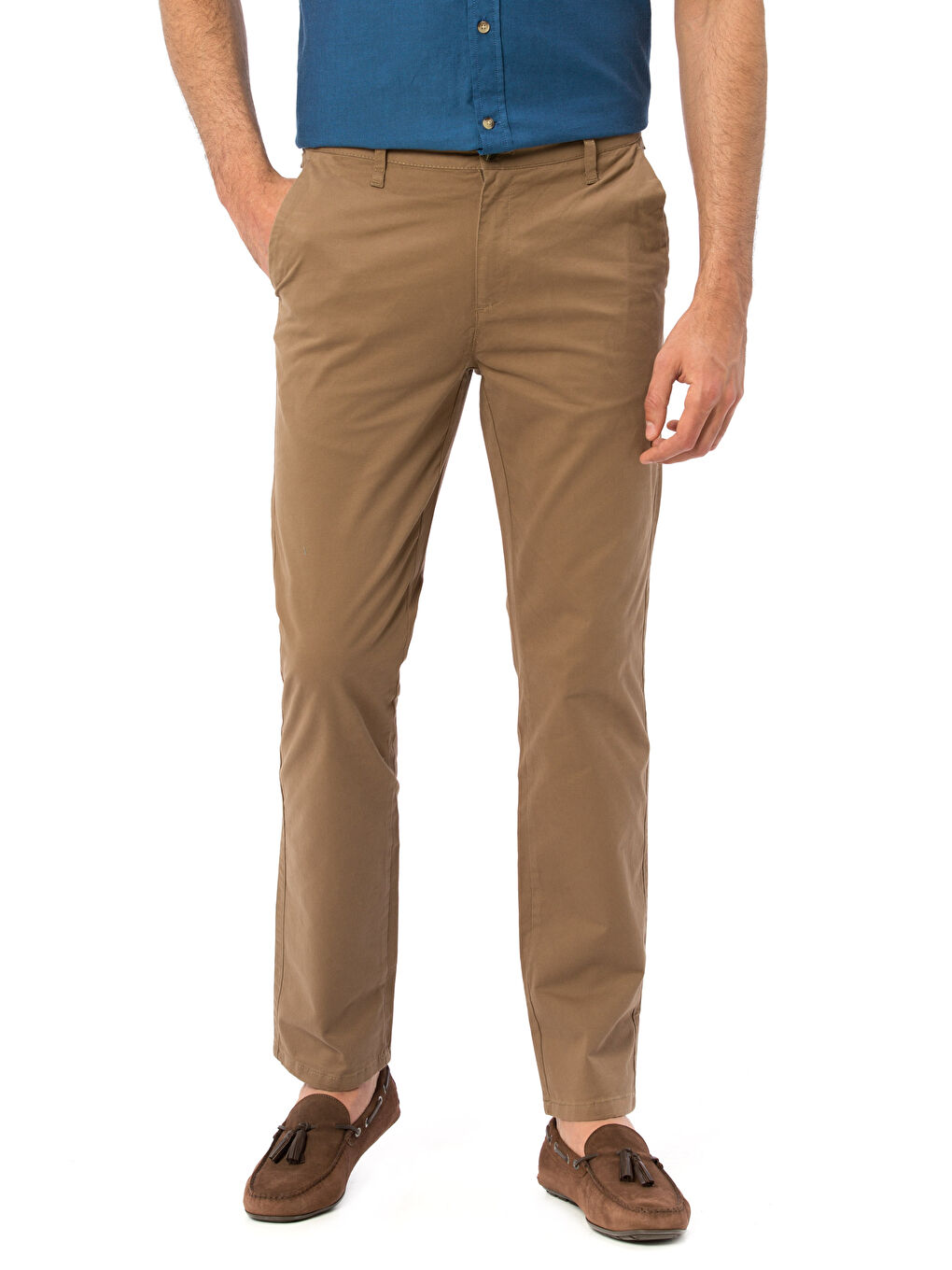 Man BROWN Chino Trousers-1
