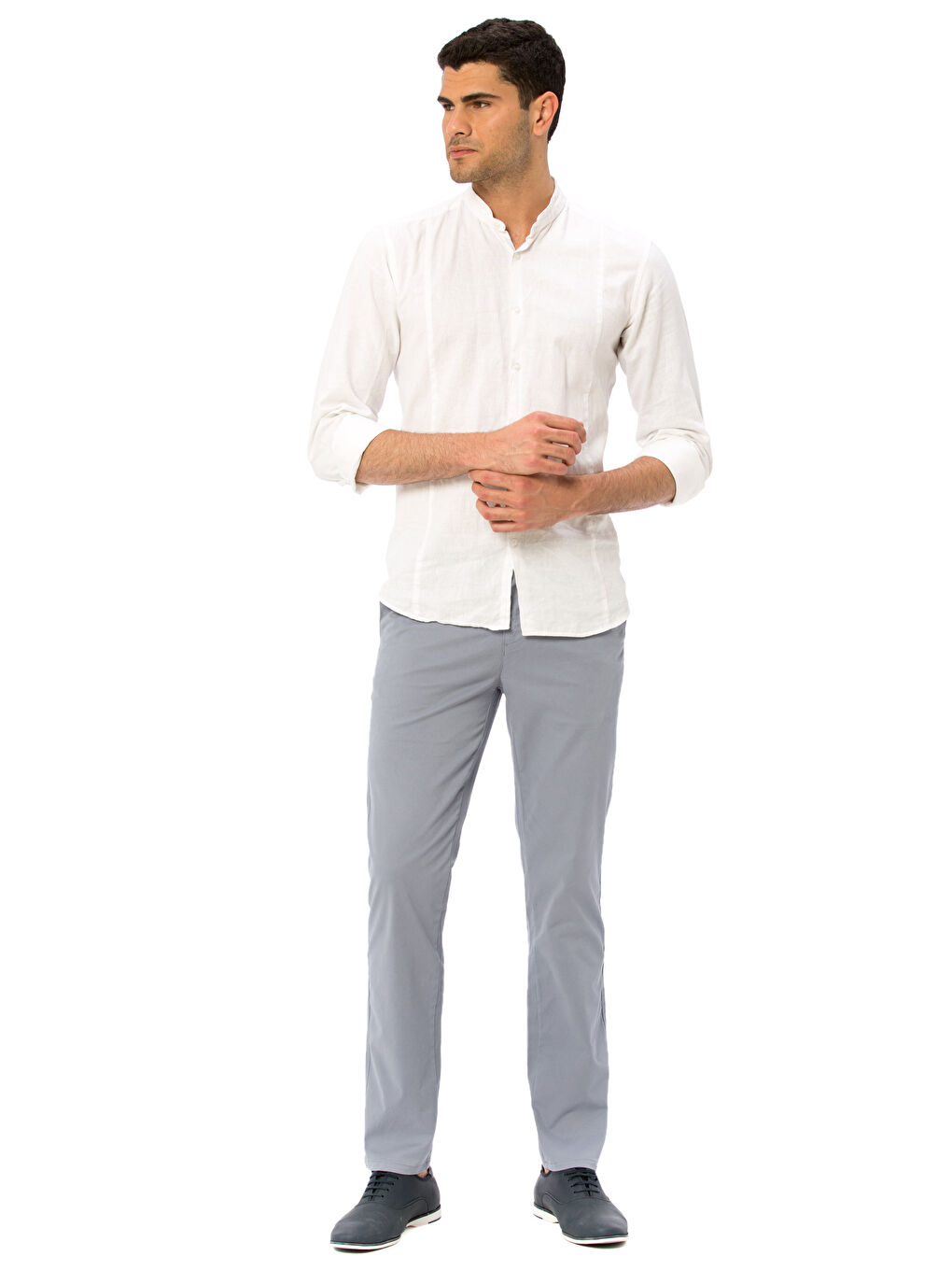 Pantalon chino BLEU Homme