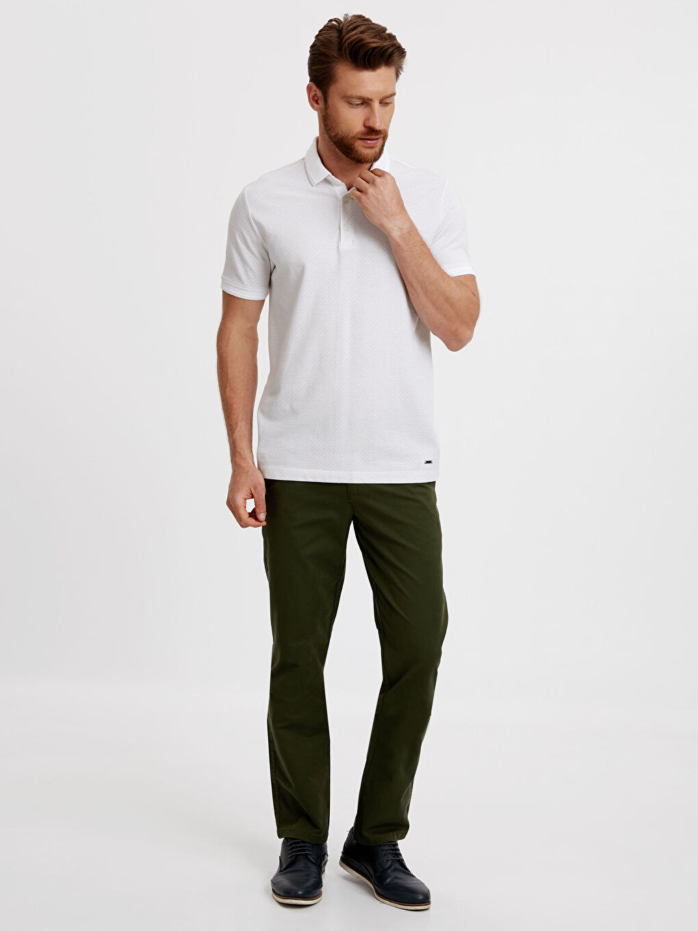 Pantalon chino VERT Homme
