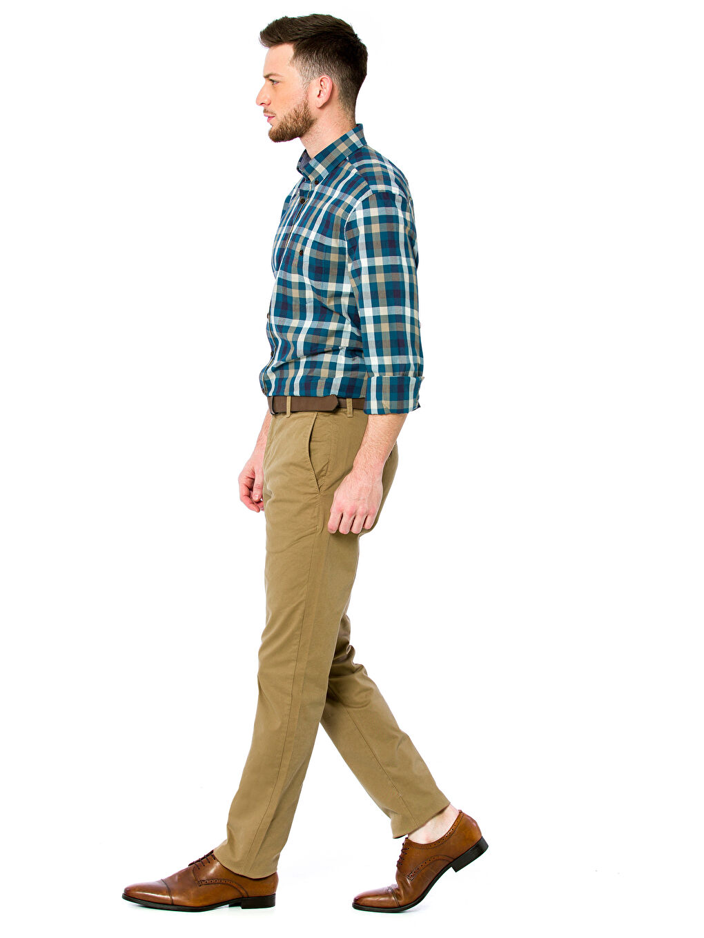 Pantalon chino BEIGE Homme