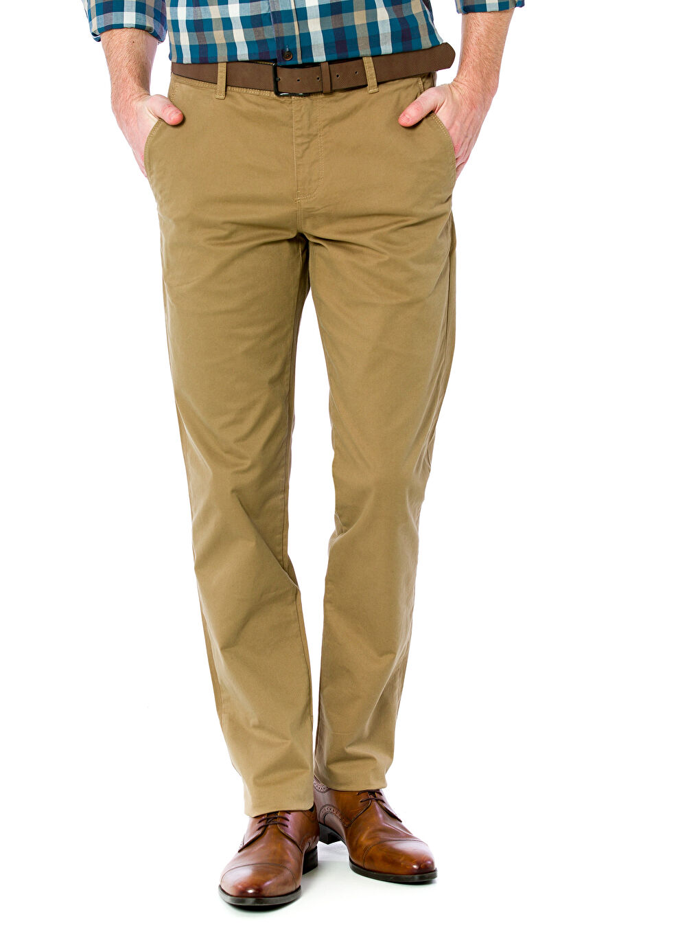 Pantalon chino BEIGE Homme-2