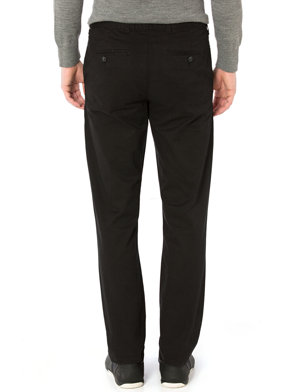 Man Black Chino Trousers-1