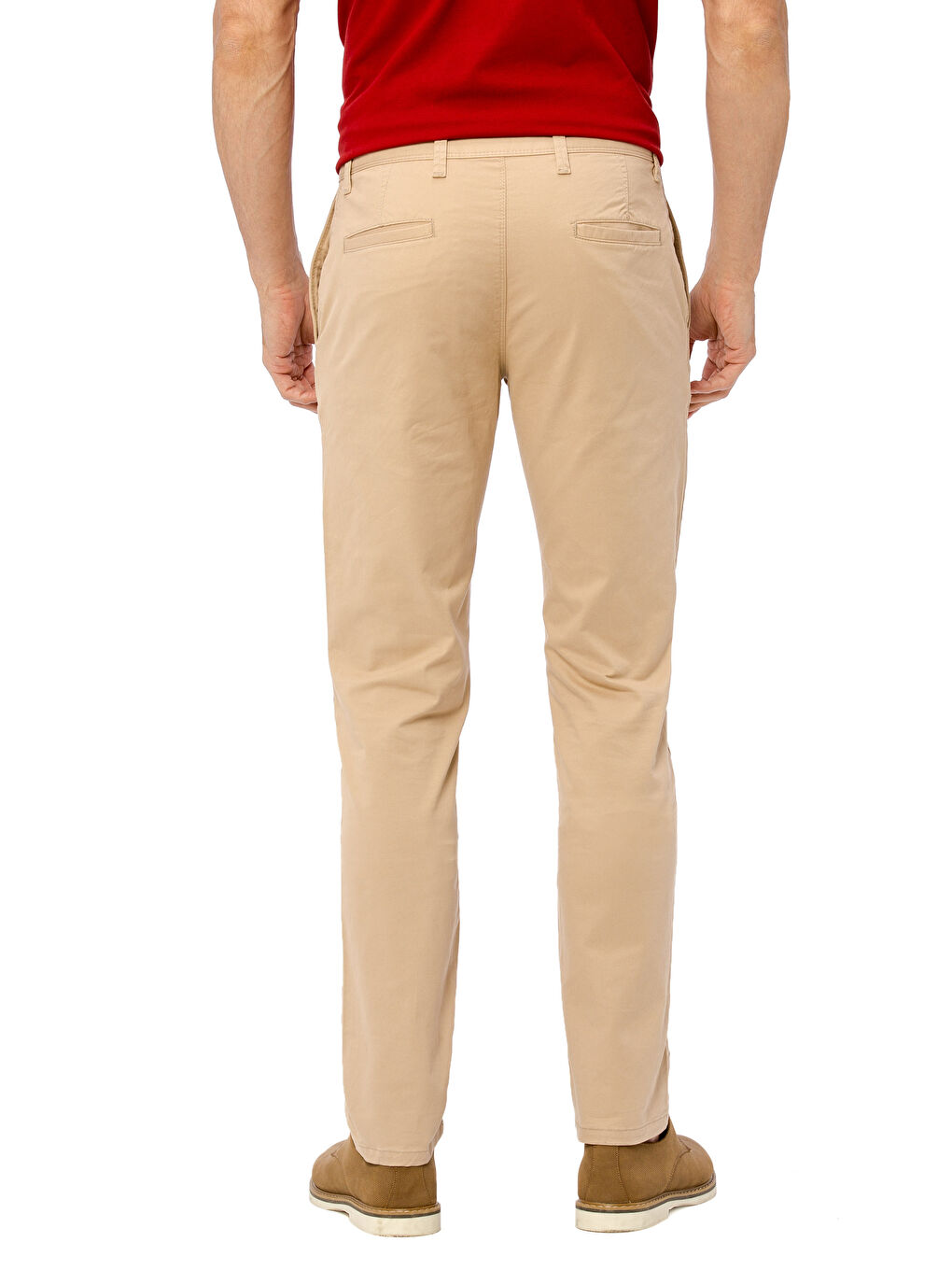 Bej Erkek Chino Pantolon-2