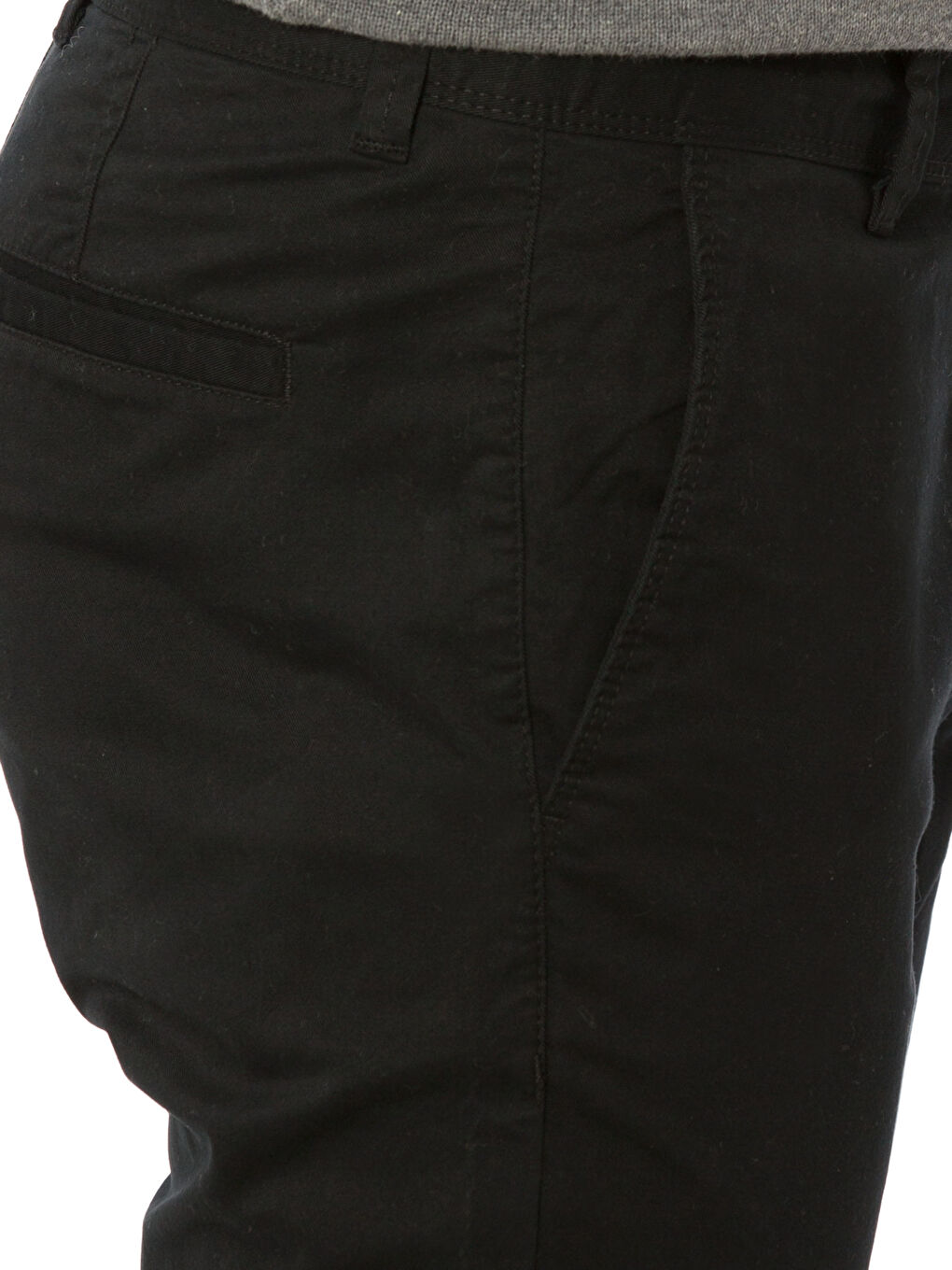 LCWAIKIKI Classic Man BLACK Chino Trousers -8S1221Z8-JWN