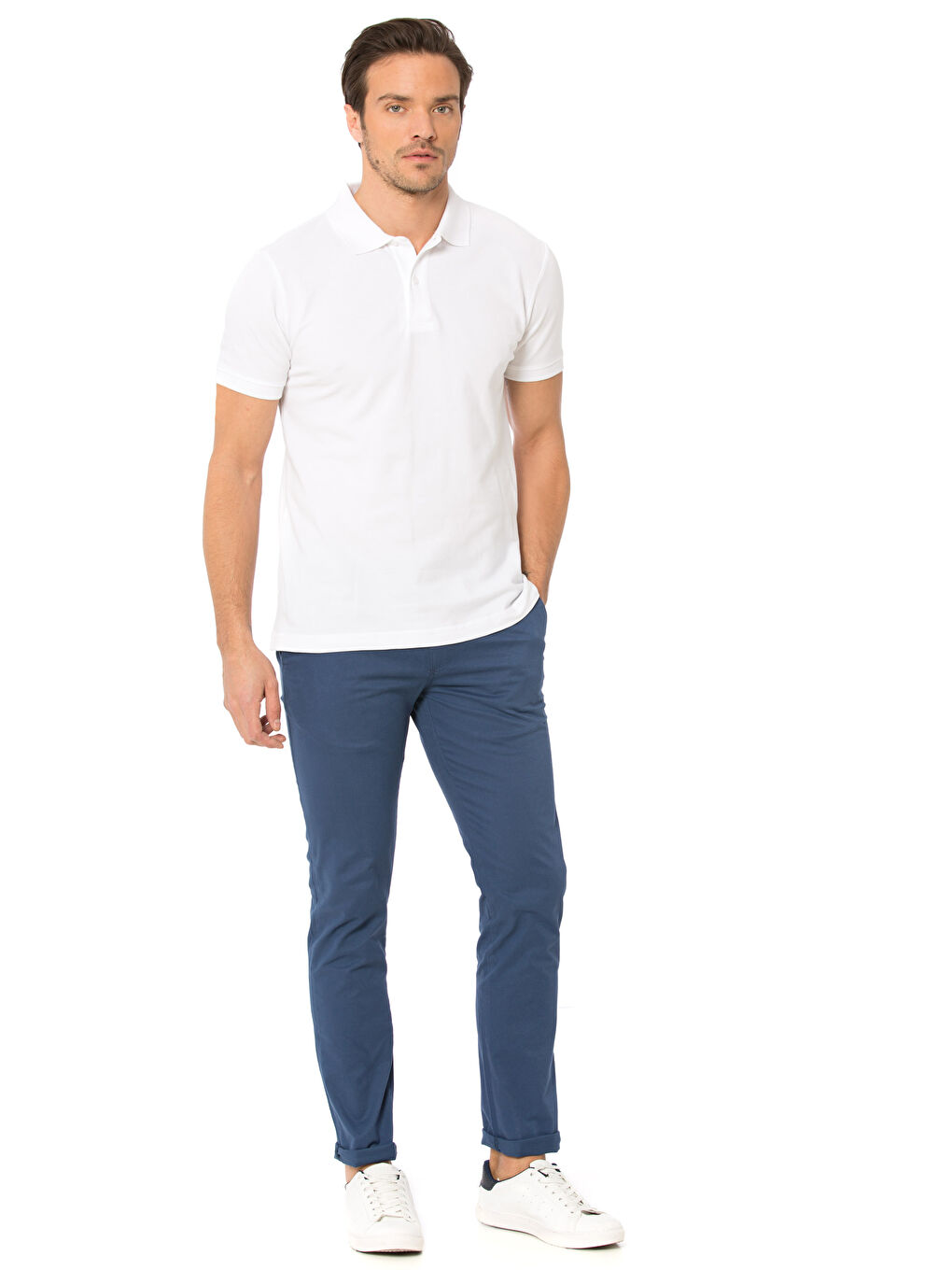 LCWAIKIKI Classic Man INDIGO Chino Trousers -8S1221Z8-KB2