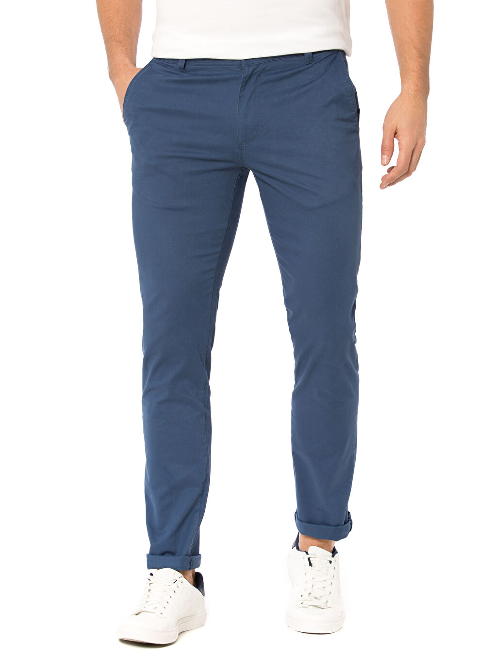 LCWAIKIKI Classic Man INDIGO Chino Trousers -8S1221Z8-KB2
