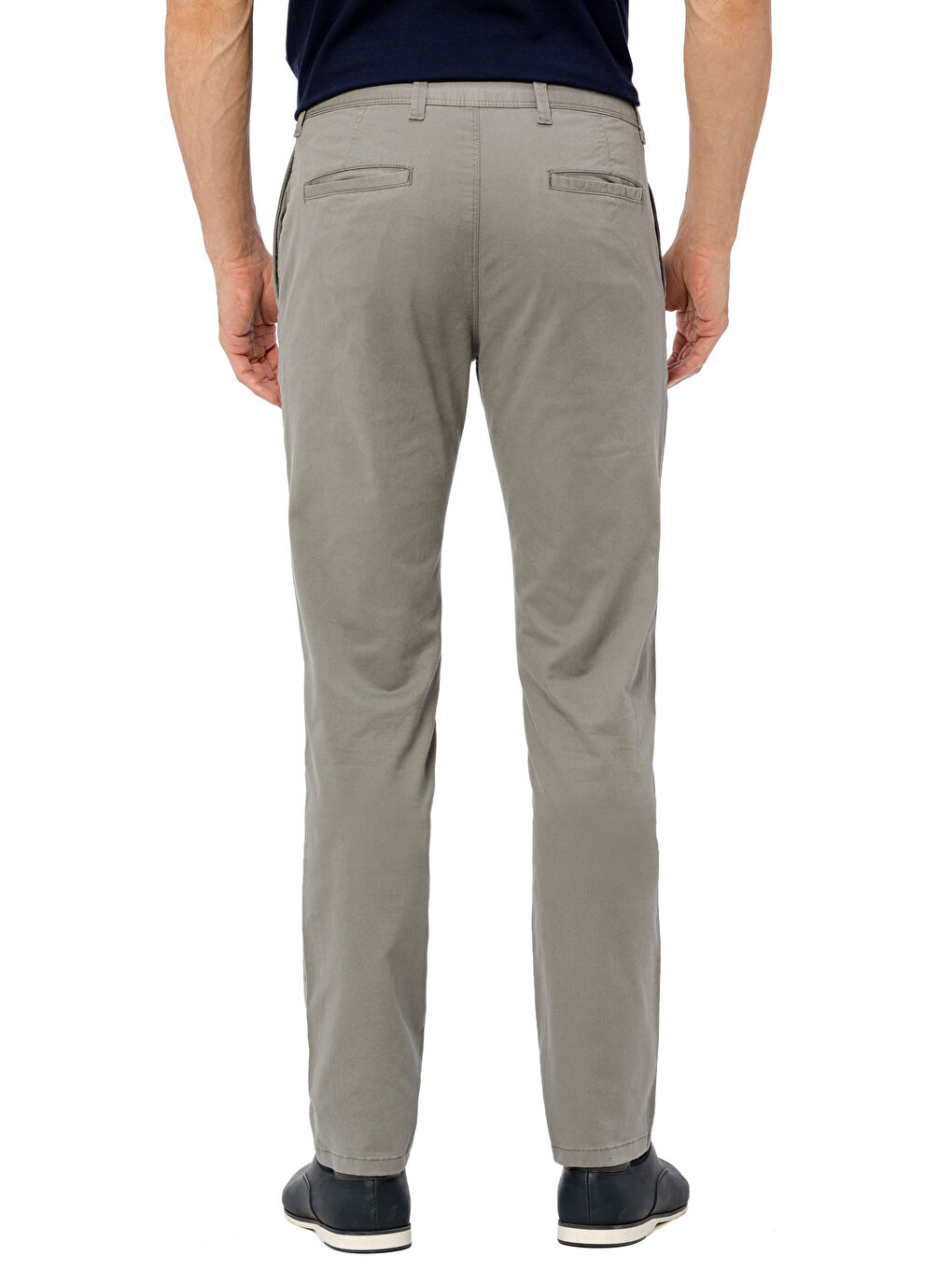 Pantalon chino GRIS Homme-2