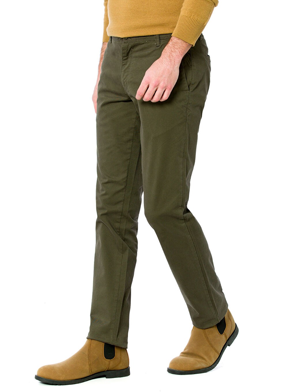 بنطلون تشينو - للرجال-2