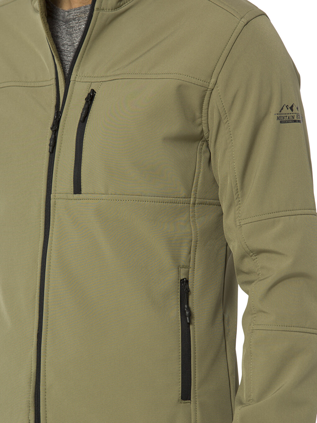 Manteau Kaki Homme-4