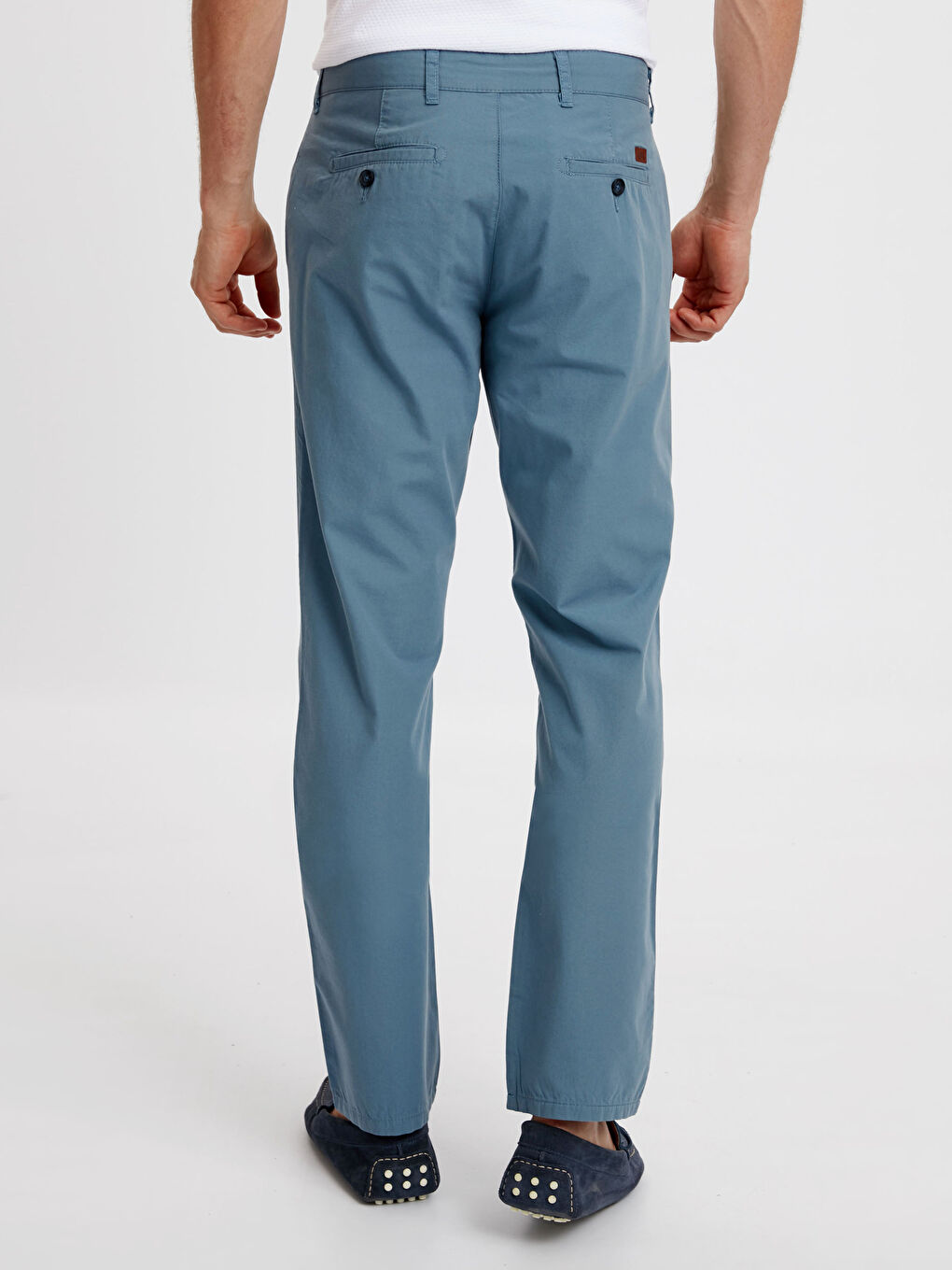 Kirli Mavi Chino Pantolon-2