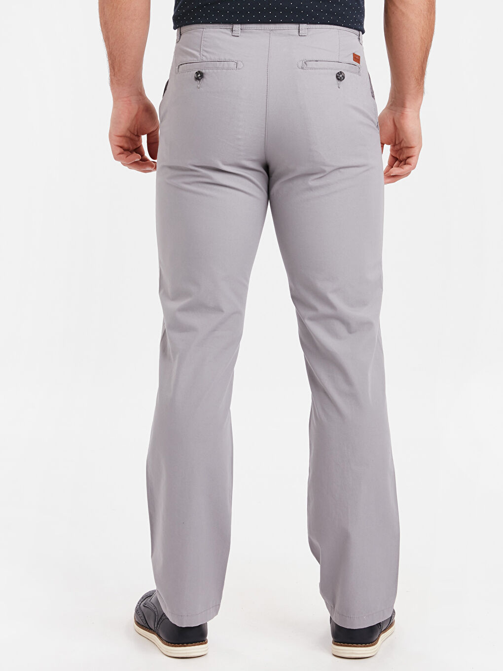 Pantalon chino GRIS Homme-2