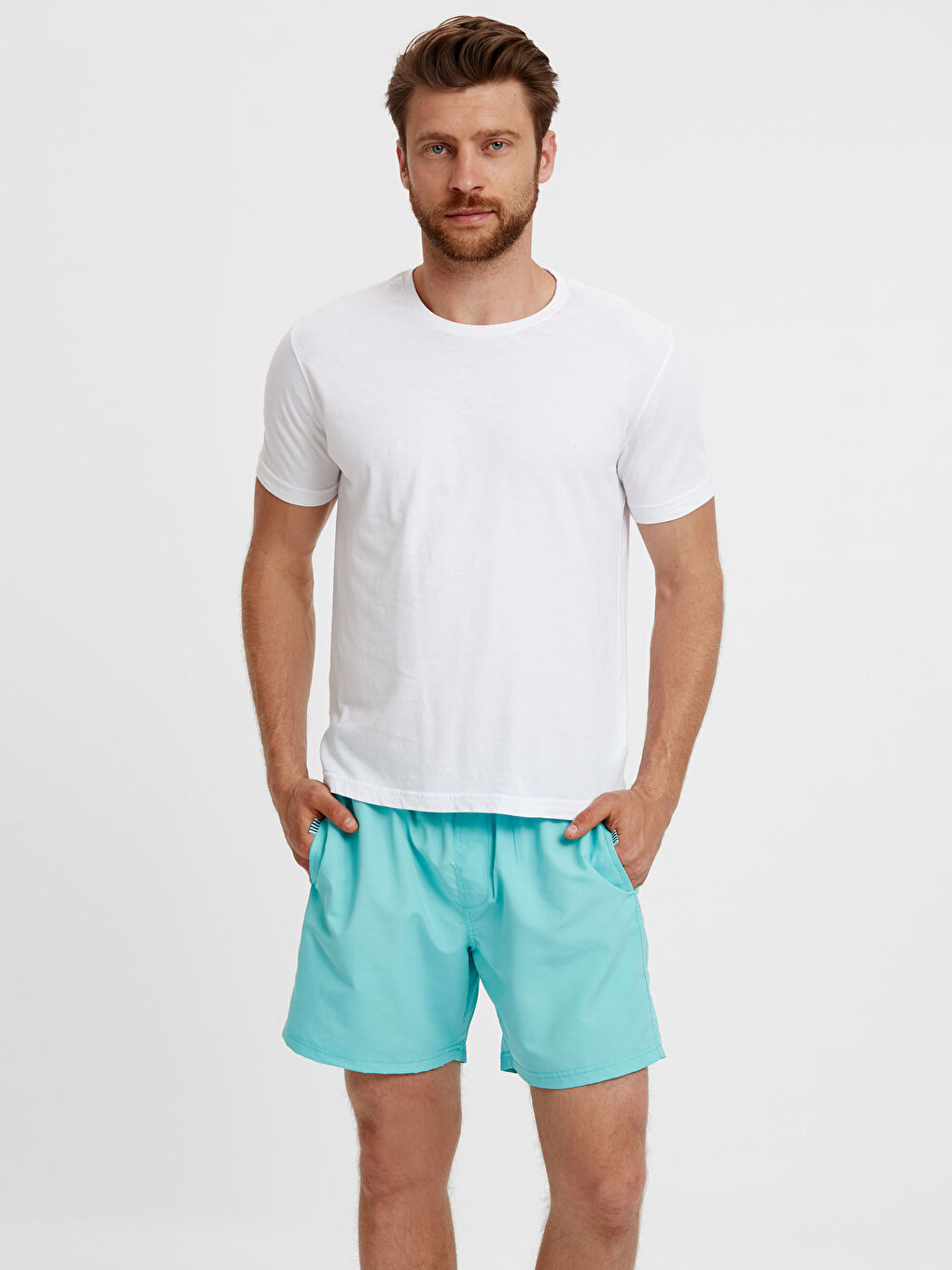 Shorts de bain TURQUOISE Homme
