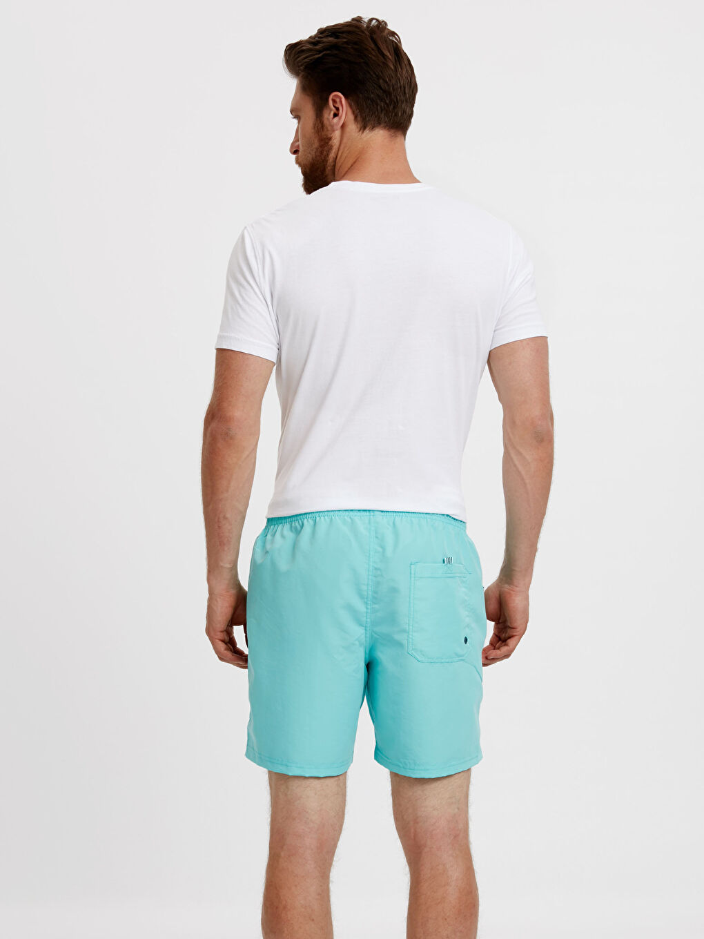 Shorts de bain TURQUOISE Homme-1