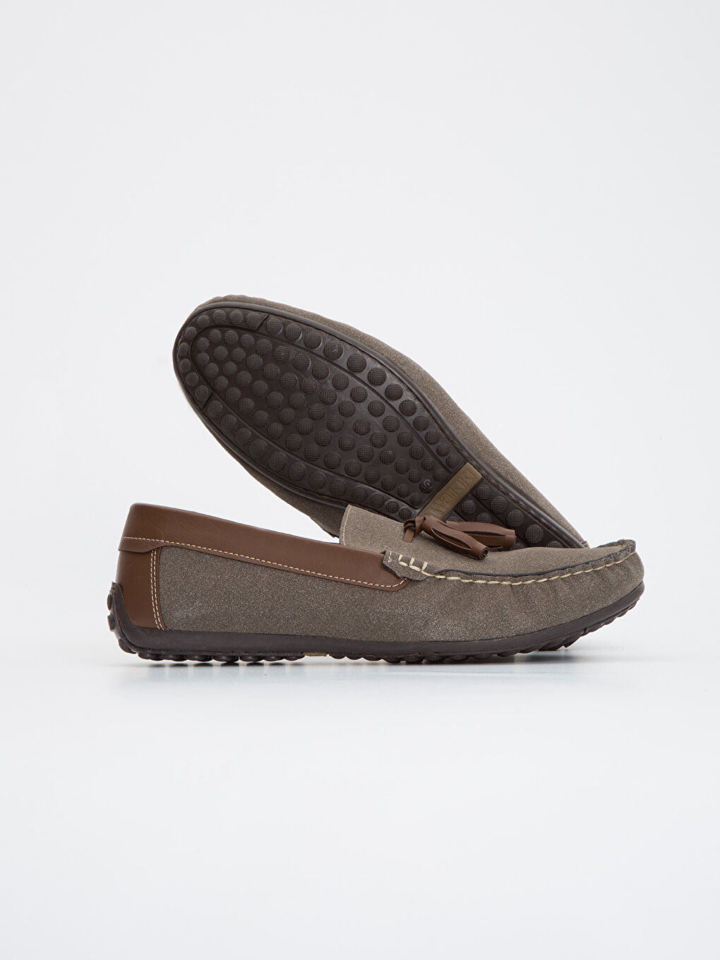 Chaussures de costume KAKI Homme-3