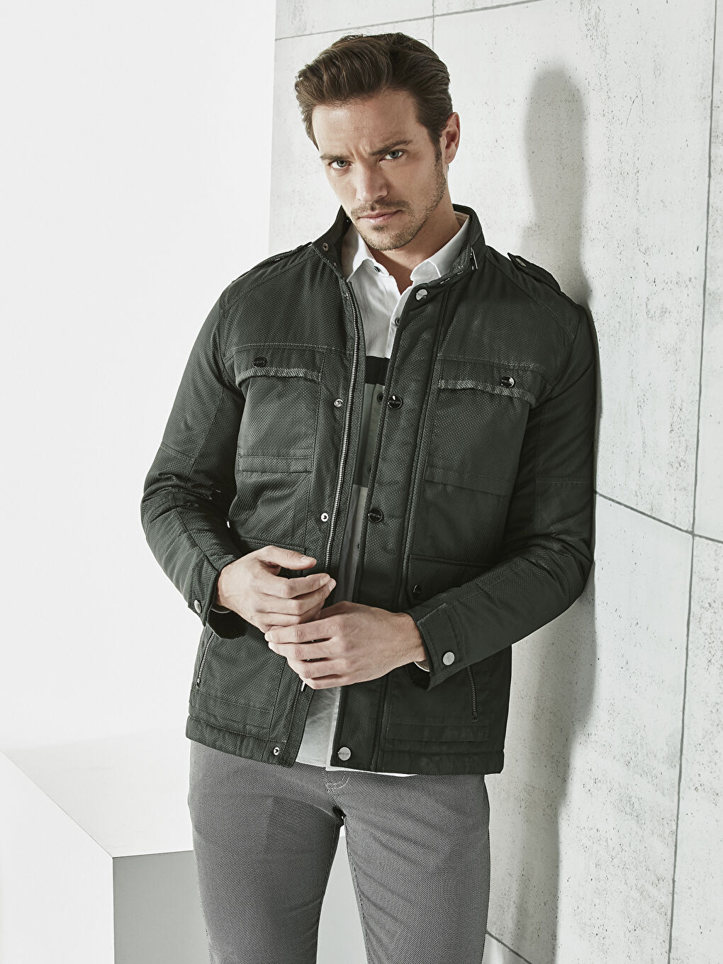 ZELENA Kaput Muškarac