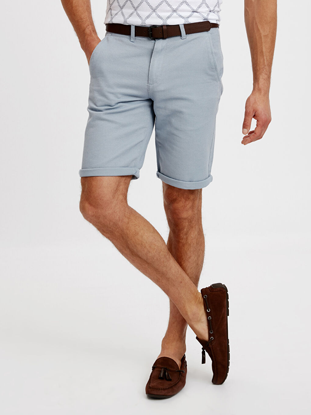 Man BLUE Shorts-1
