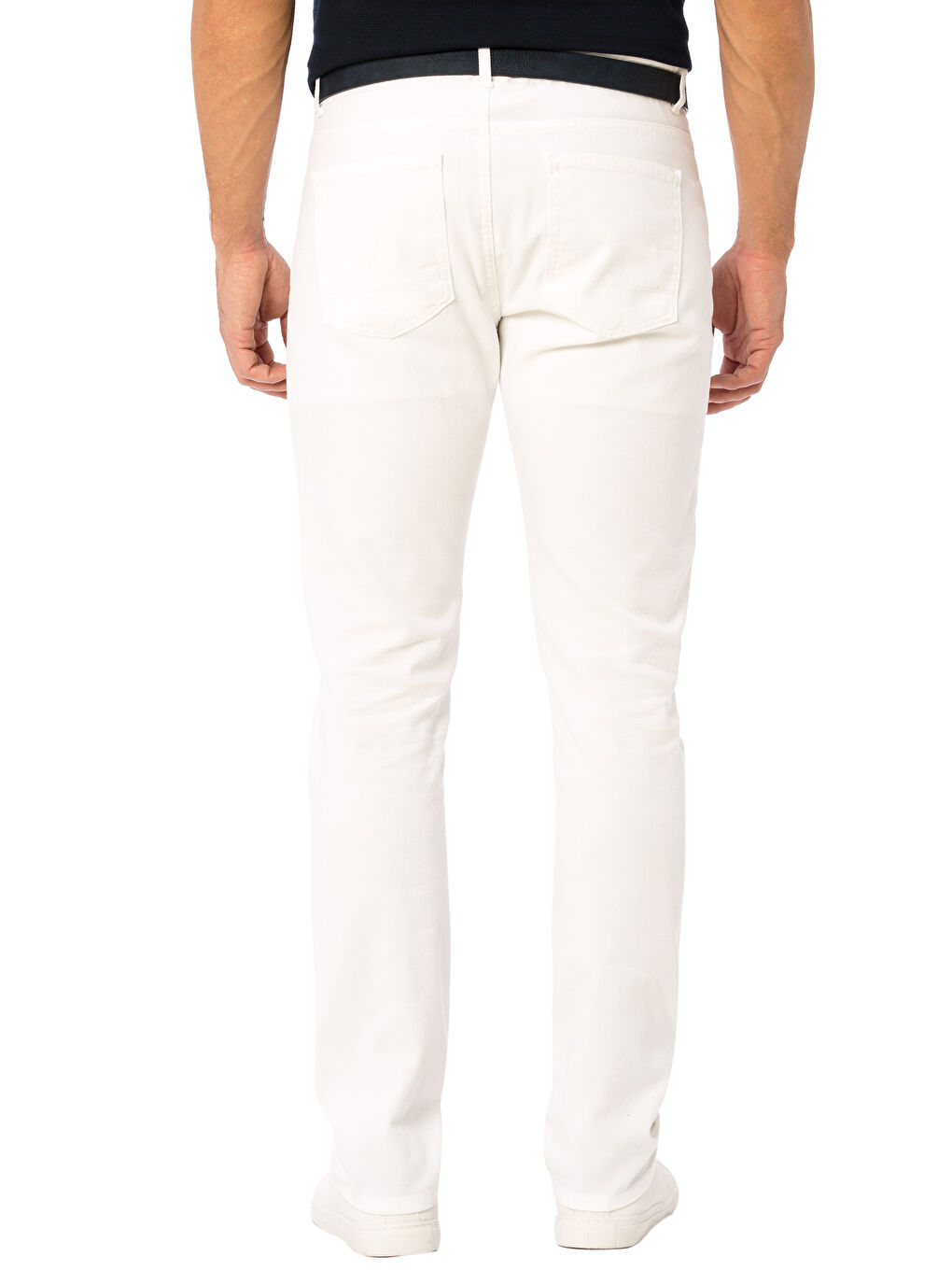 Pantalon BLANC Homme-1