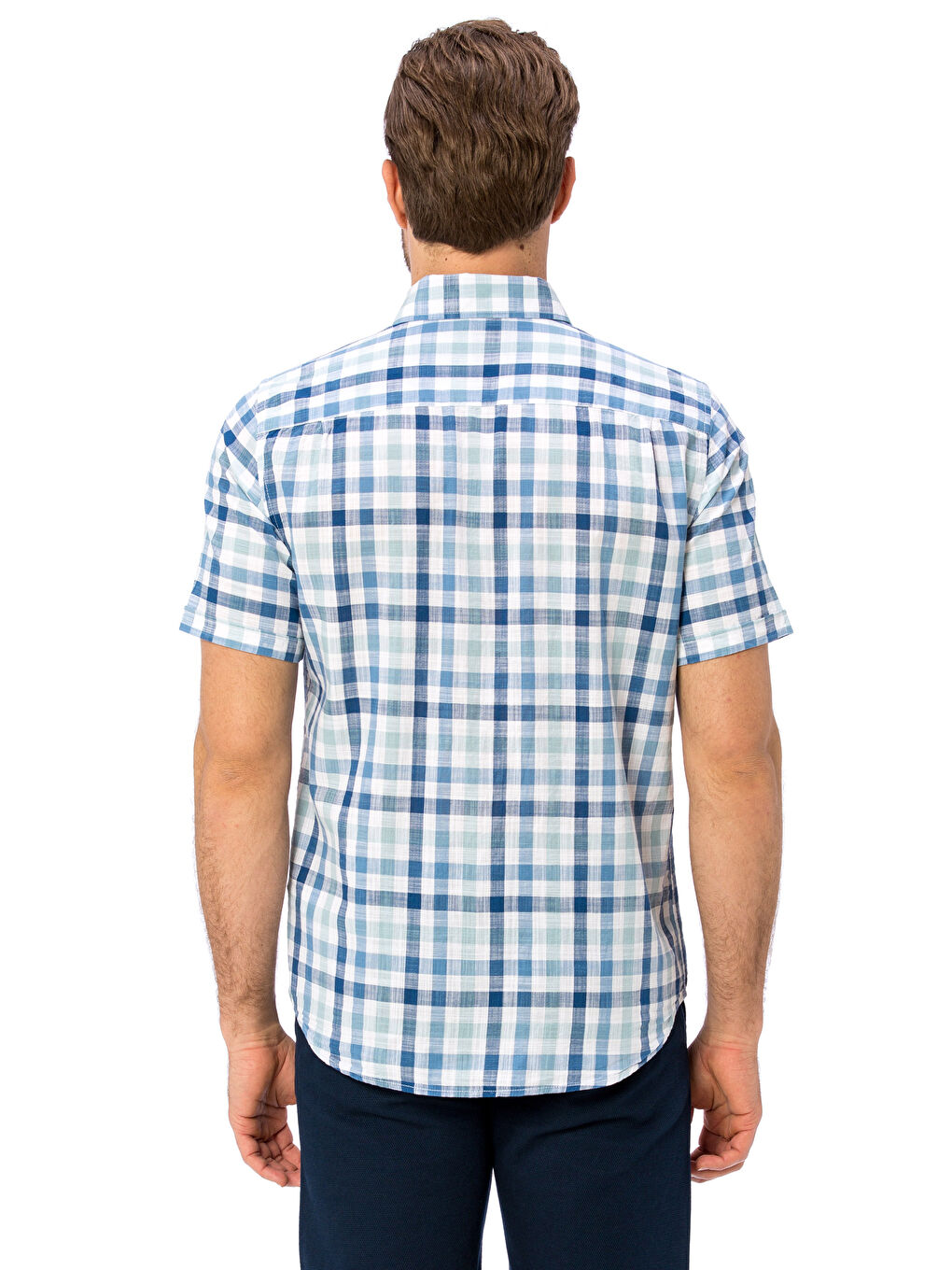 Yeşil Ekose Gömlek-1