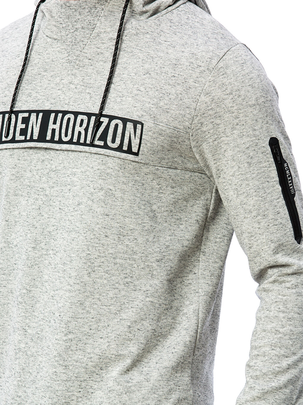 Мужчины Розовый Худи-3